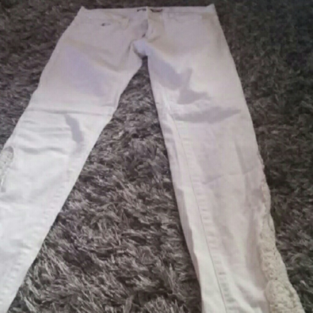 Ralph Lauren white jeans